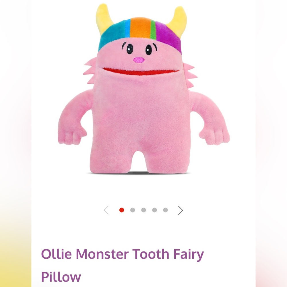 ❤️BOGO*
Ollie Monster Tooth Fairy Pillow